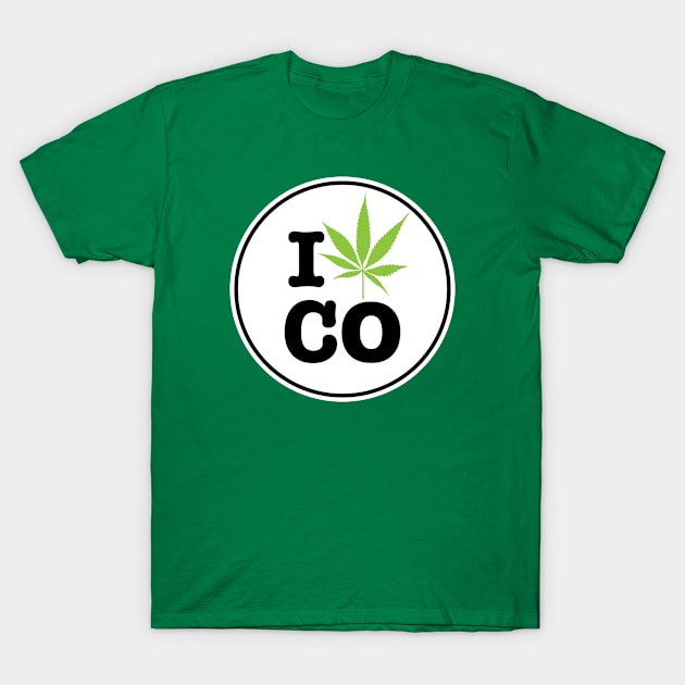 I Love CO T Shirt T-Shirt by HolidayShirts